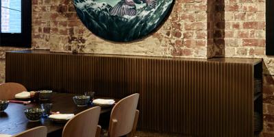 珍意美堂分享-复古的砖墙和现代涂鸦墨尔本LEE HO FOOK餐厅