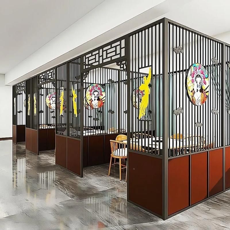 餐饮店隔断设计：让客人坐得稳，生意才长久