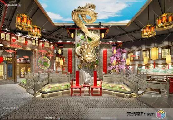 餐饮店照明设计怎么做？看火锅店门头案例