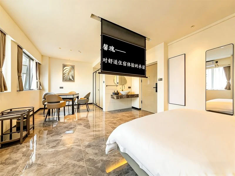 成都精品酒店装修：现代轻奢风，打造高端舒适旅居空间