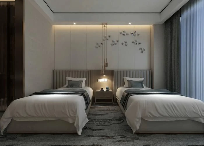 酒店室内装修设计_酒店装修设计之初，就要考虑到客房的设计